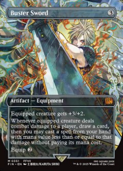 🔥 Buster Sword Final Fantasy Alternate Art